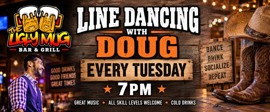 Line Dancing w/ Doug event photo