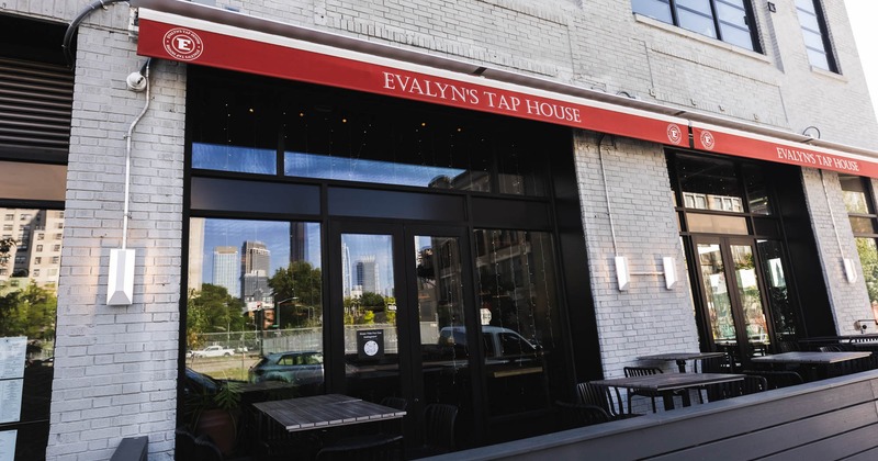 Exterior, seating area