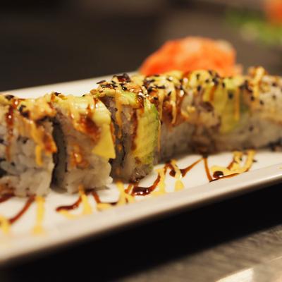 Crunchy Spicy Tuna Roll.
