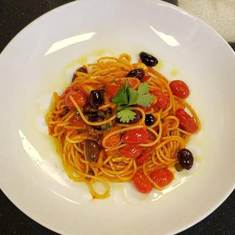 Vegan Spaghetti Puttanesca photo