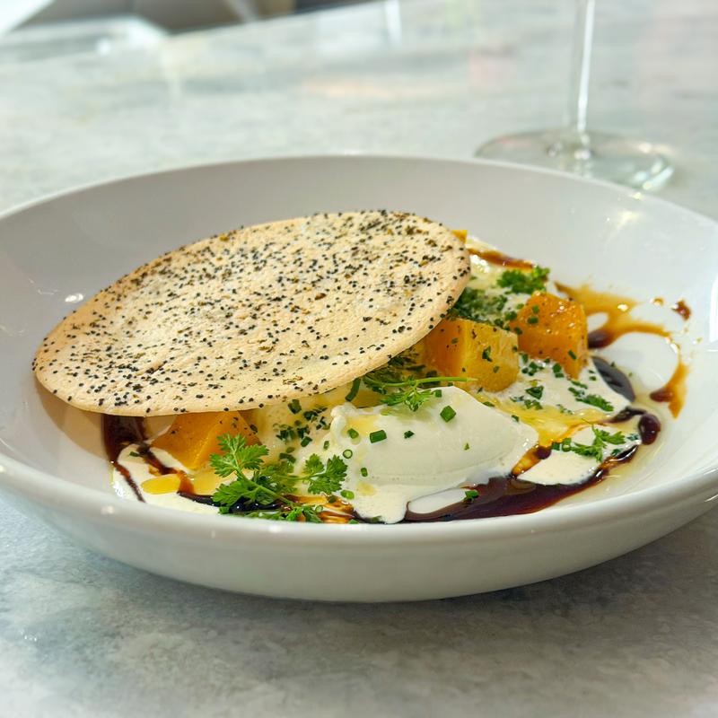 Burrata Cheese and Butternut Squash photo