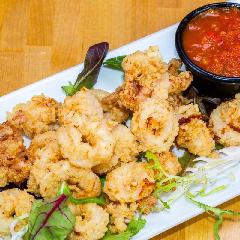 menu item 11 of 32, Fried Calamari w/ Marinara Sauce