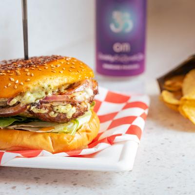 Smoky Mushroom Burger.