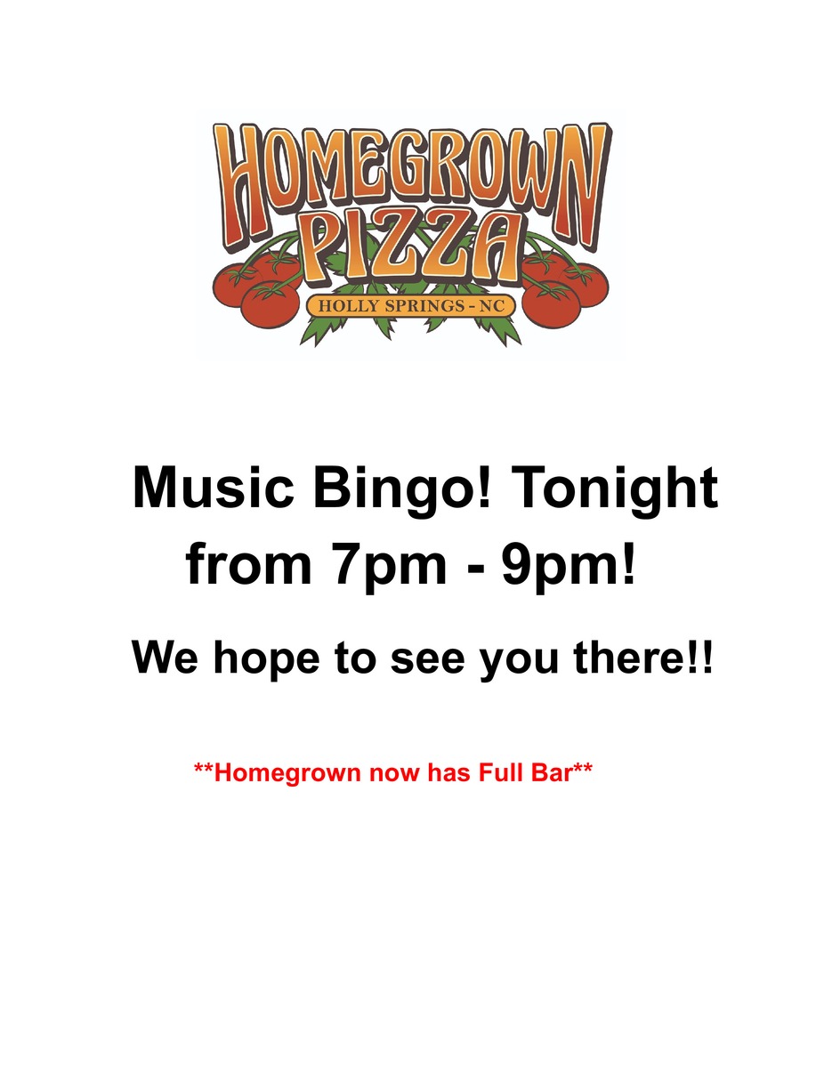 Music Bingo! event photo