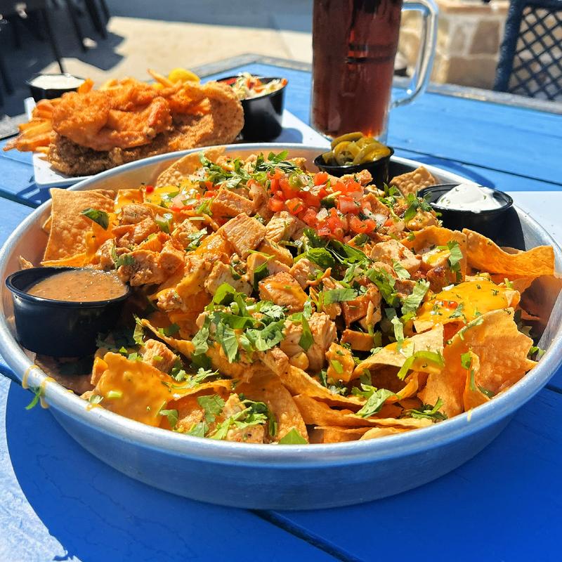 Loaded Chicken Nachos photo