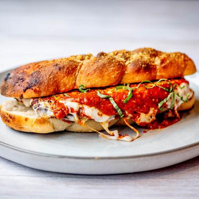 Caprese sandwich.