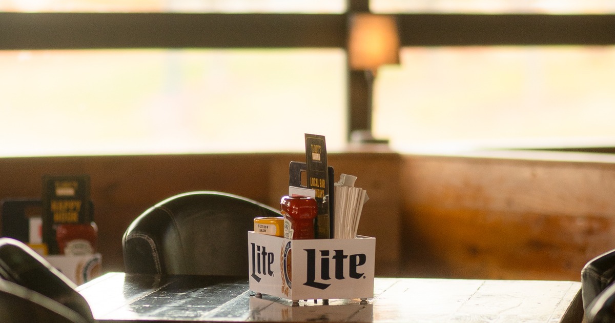 Interior, diner table