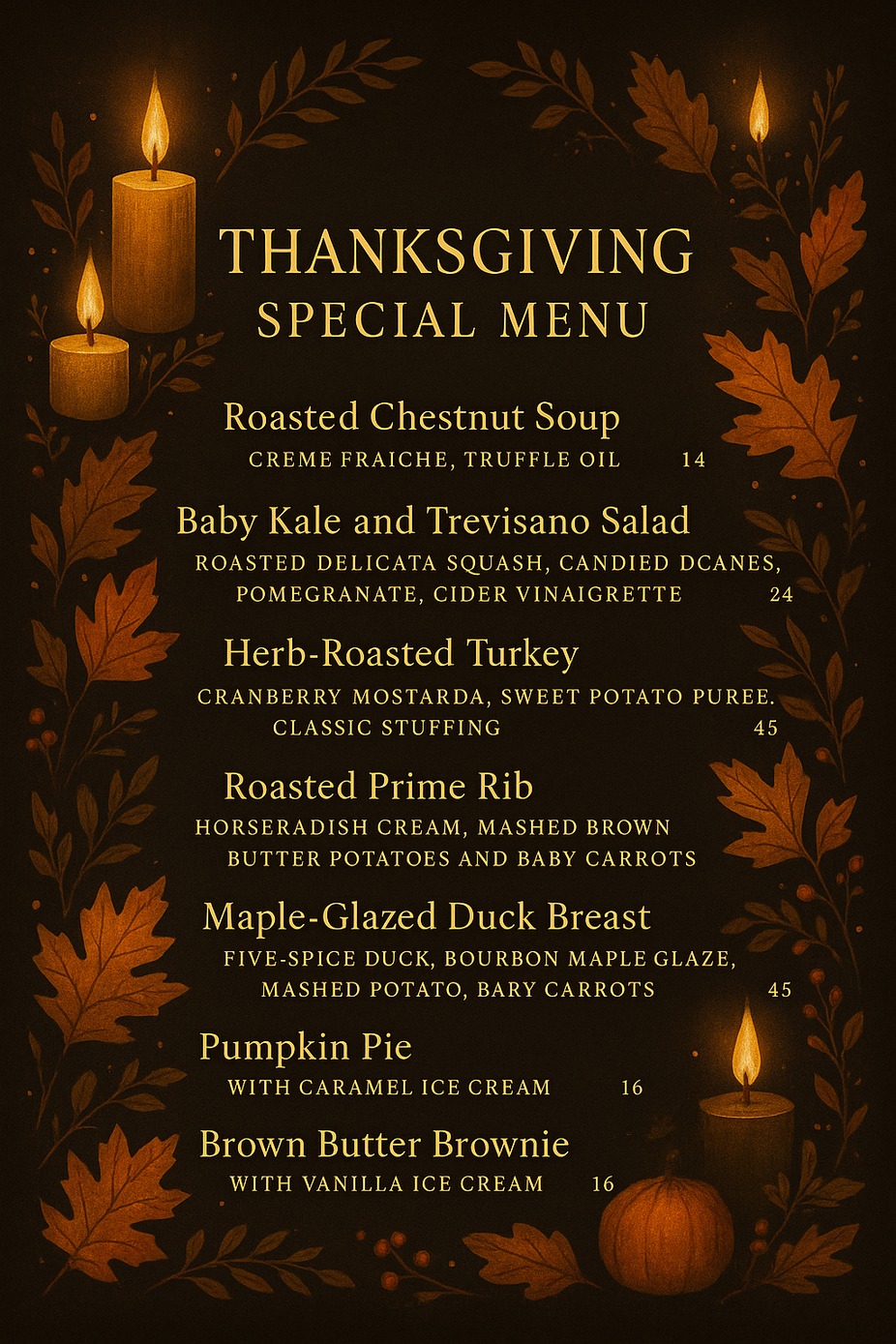 Thanksgiving event photo