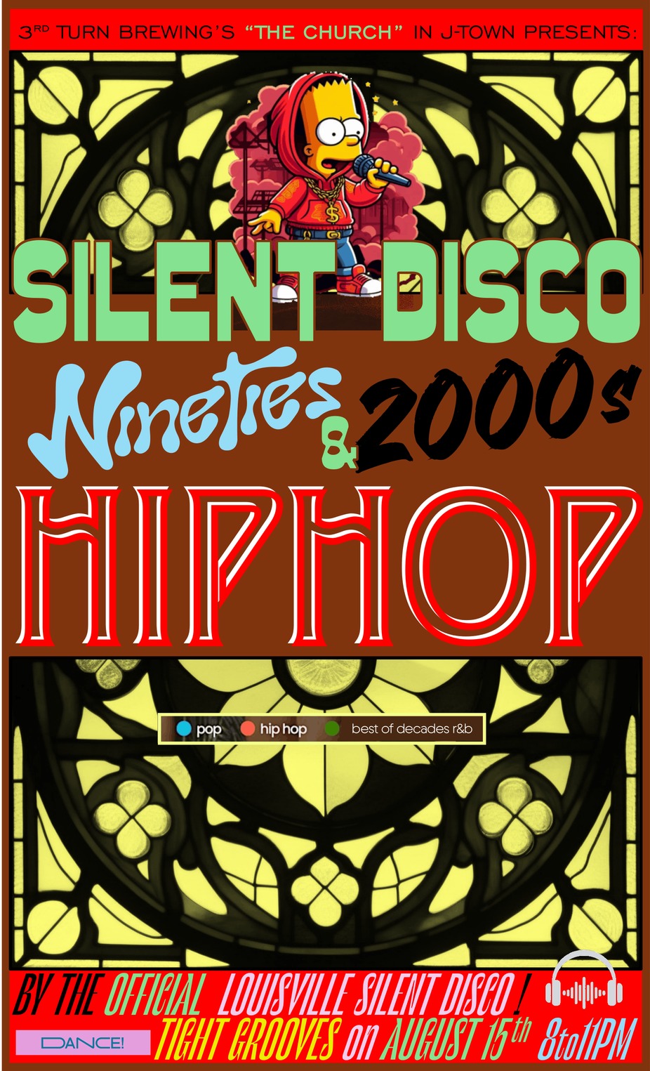 SILENT DISCO 90s HIP-HOP/R&B event photo