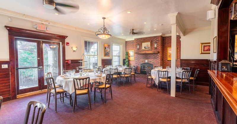 Interior, Tuscan dining room