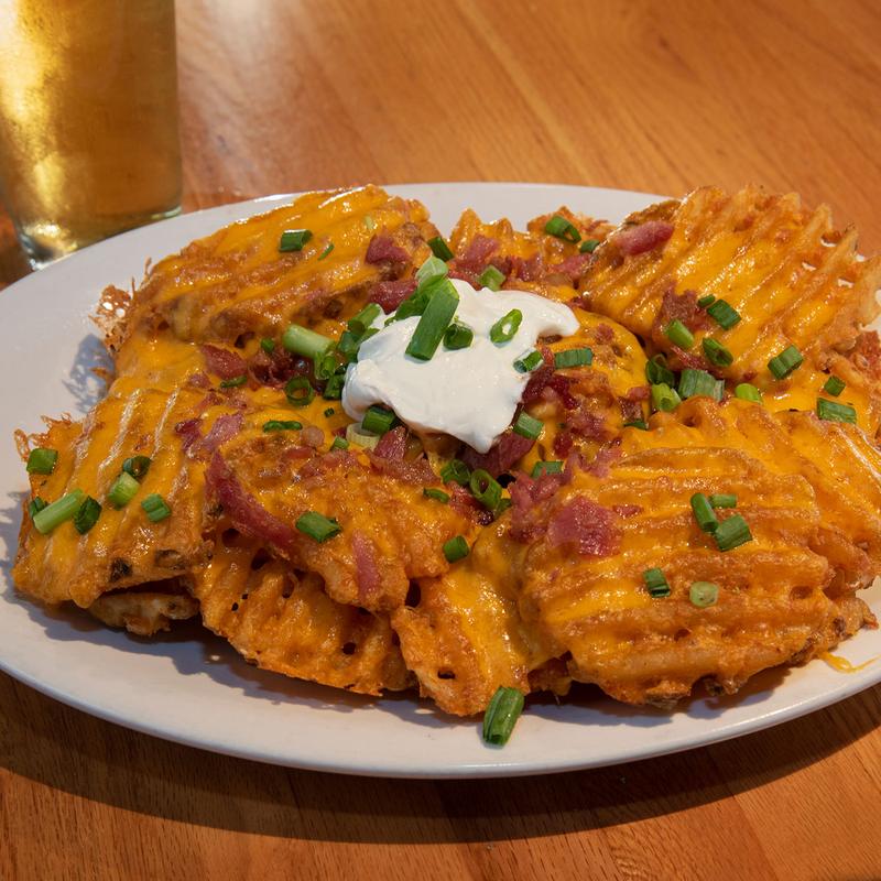 Order WISCONSIN CHEESE FRIES food online from Gilbert's Lodge store, Saint Clair Shores on bringmethat.com