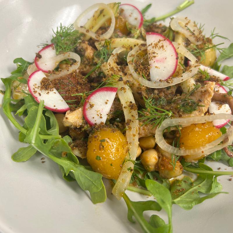 Harissa Herb Marinated Chilled Octopus photo