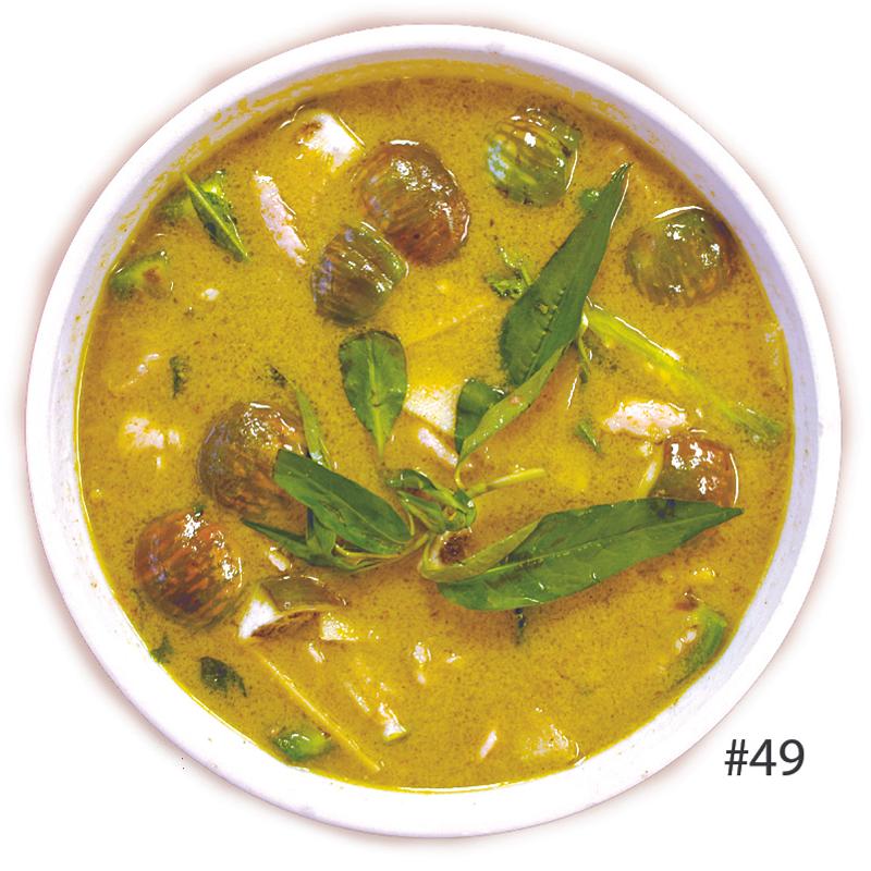 #49 Eggplant Green Curry photo