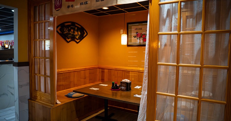 Private dining space