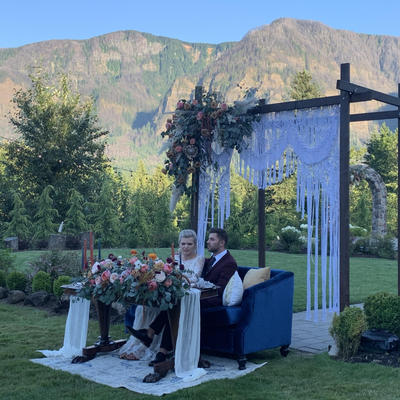 Preparations for a wedding