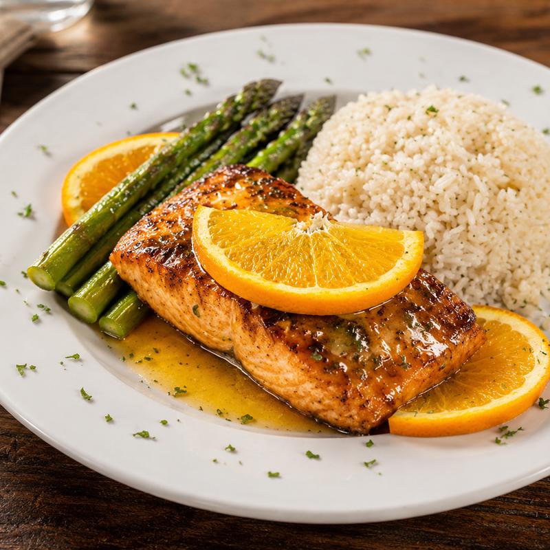 ORANGE SALMON photo