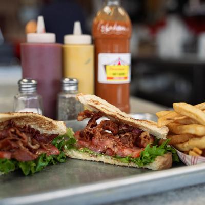 BLT and french fries.