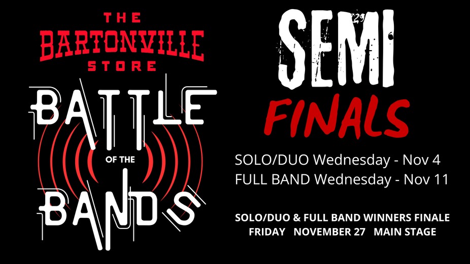Bartonville's Battle of the Bands Solo/Duo SEMI-FINAL event photo
