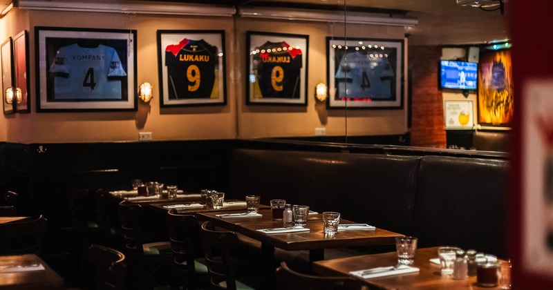 Interior, main dining area