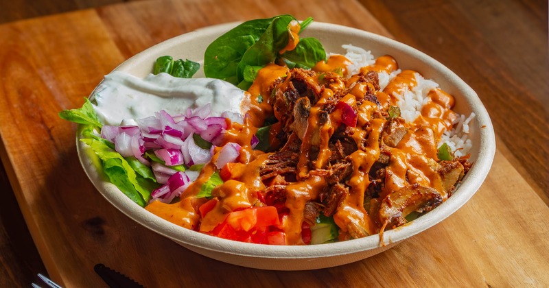 Beef Barbacoa Salad