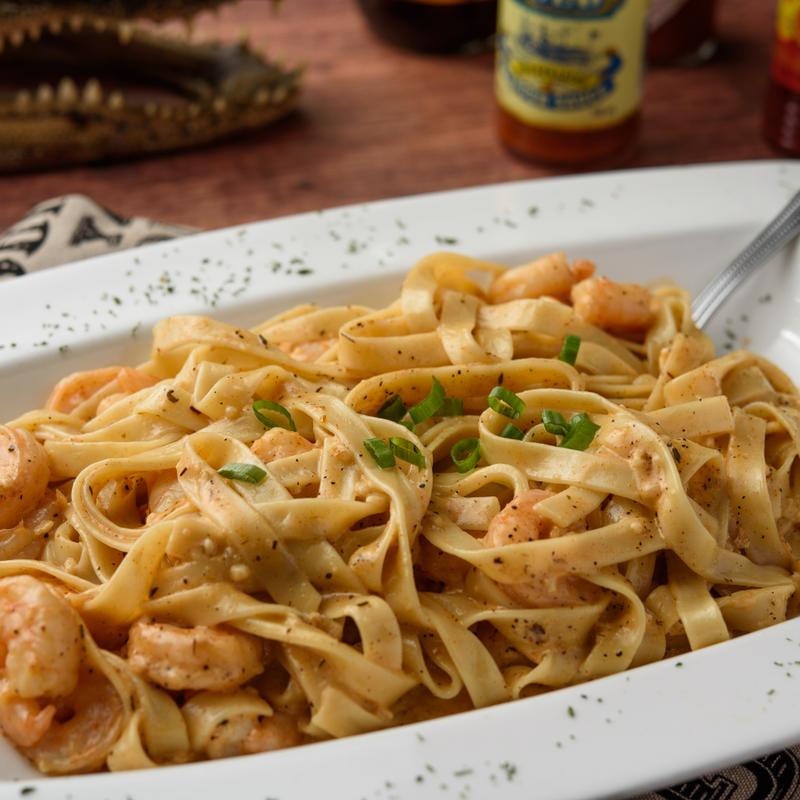 Shrimp Fettuccine Alfredeaux photo