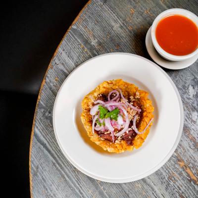 Puerto Rican traditional mofongo dish.