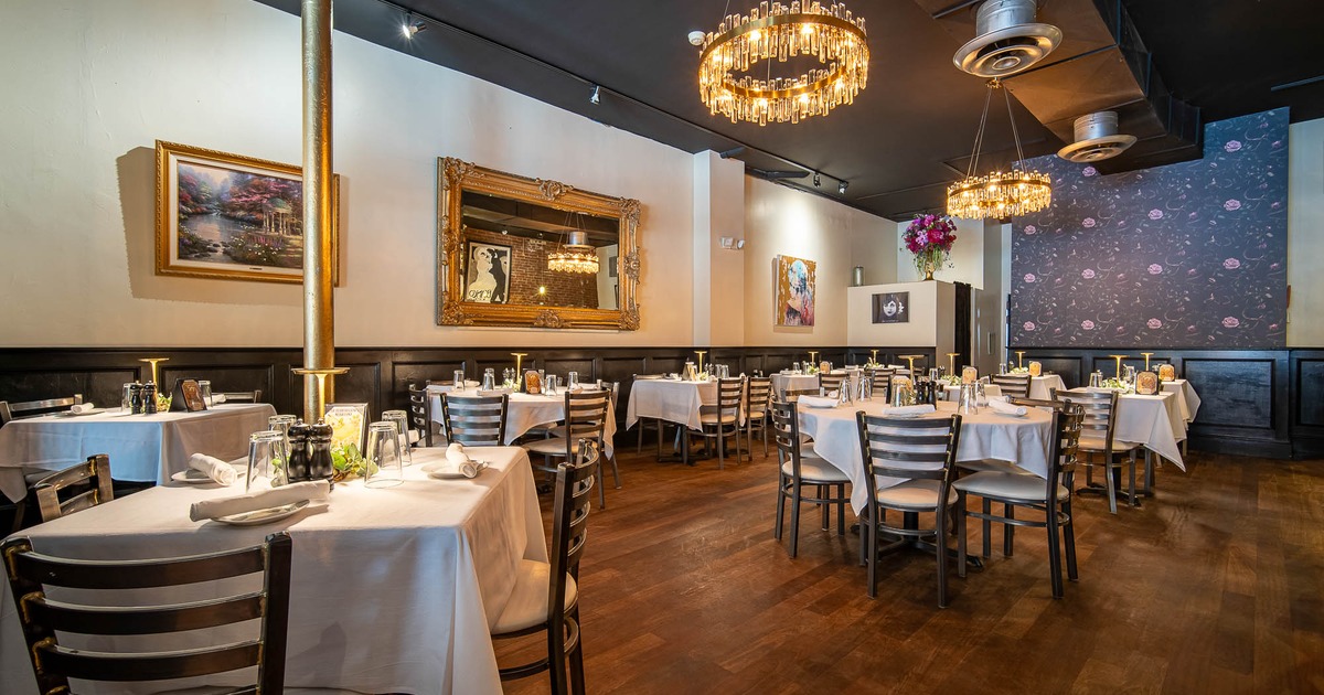 Interior, main dining area