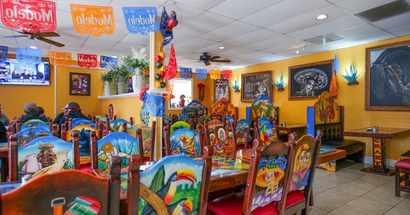 Interior dining area