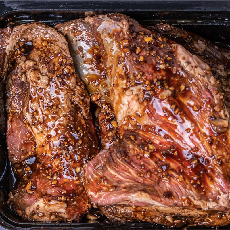 Garlic Teriyaki Marinated Tri Tip photo