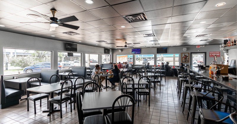 Interior, main dining area