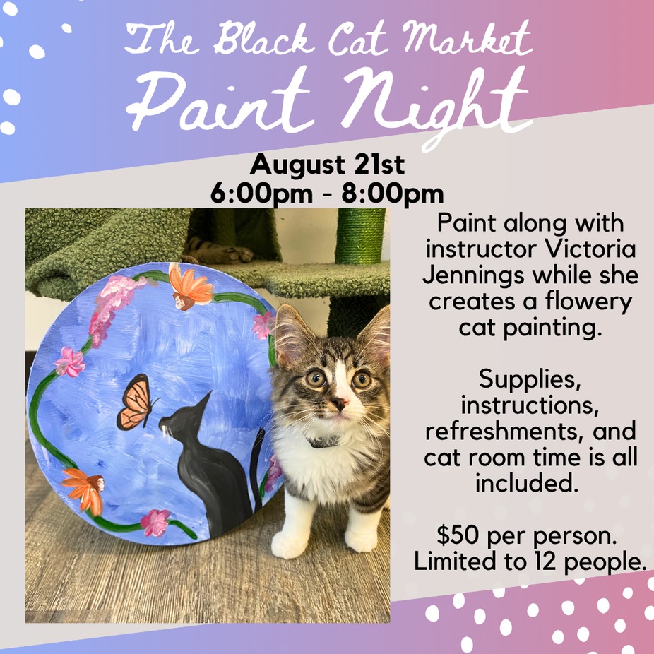 Paint Night - August 21st event photo