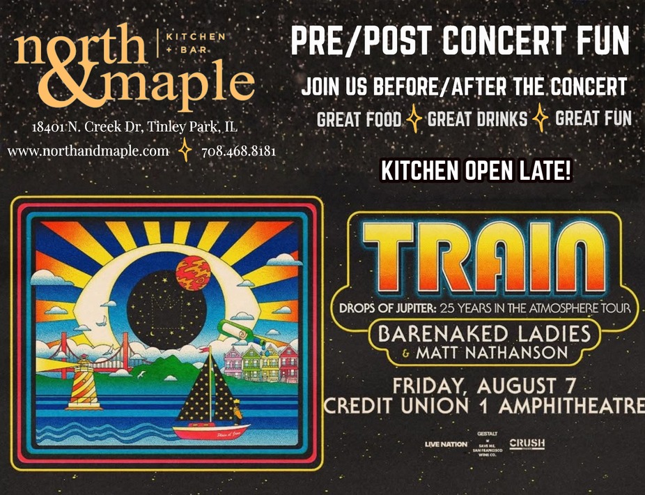 Train Pre and Post Concert Fun! event photo