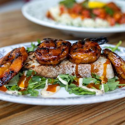 Grilled Spicy Shrimp.
