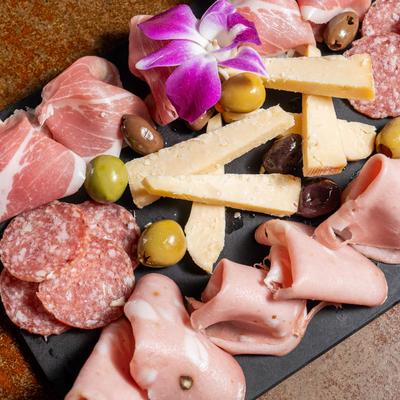 Misto Antipasto, top view