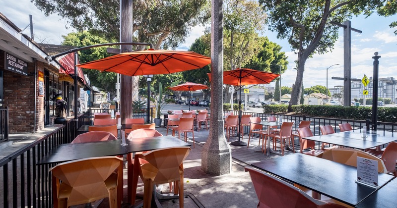 Outdoor seating area