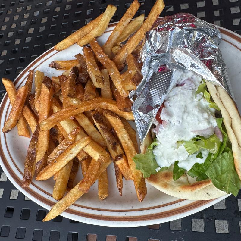 Classic Greek or Chicken Gyro photo