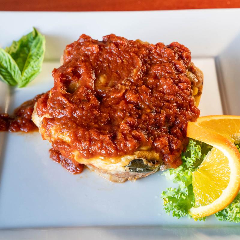 menu item 9 of 14, Moussaka (VG)