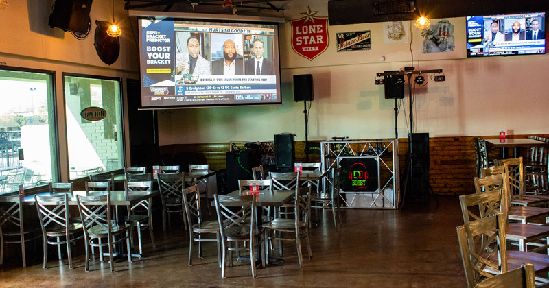 Tables ready for guests