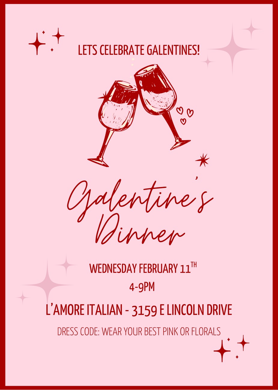 Galentine's Dinner event photo