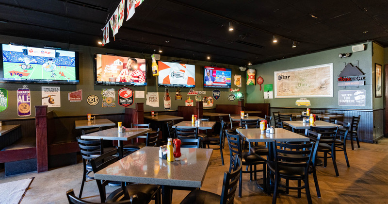 Tables ready for guests