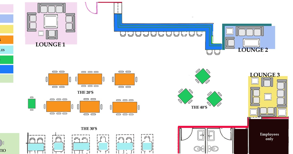 Belmont Brew House floor plan