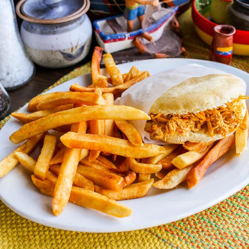 Arepa con Carne Mechada (GF) photo