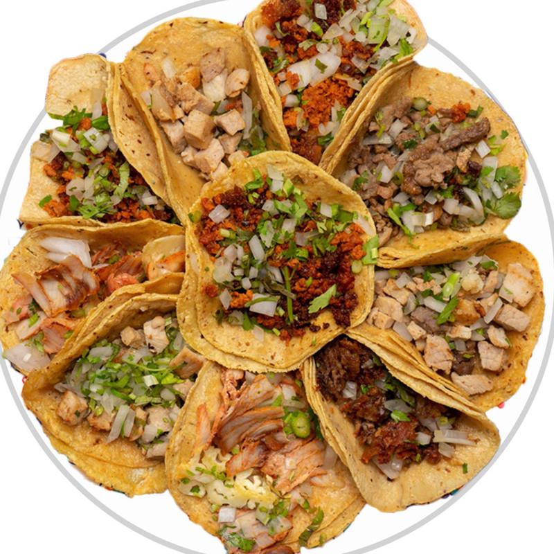 Taco platter photo