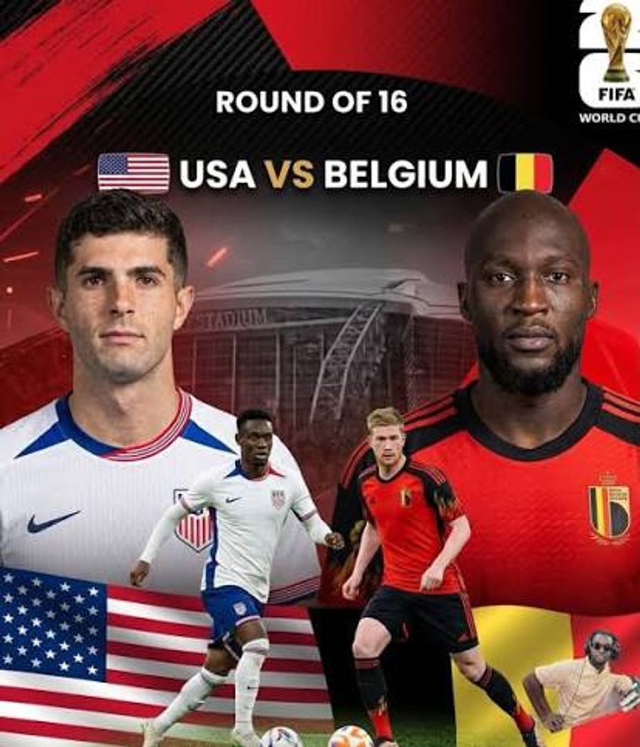 2026 FIFA World Cup Team USA Vs Belgium event photo