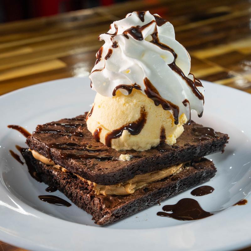 menu item 9 of 9, R2 Brownie Bomb