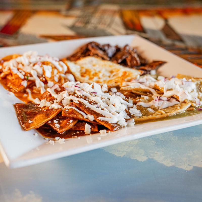 menu item 3 of 10, Chilaquiles Trio