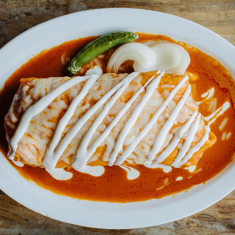 menu item 35 of 38, burrito mojado