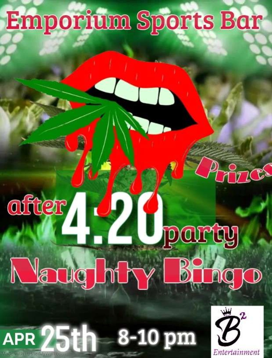 Naughty Bingo AFTER 4/20 party event photo