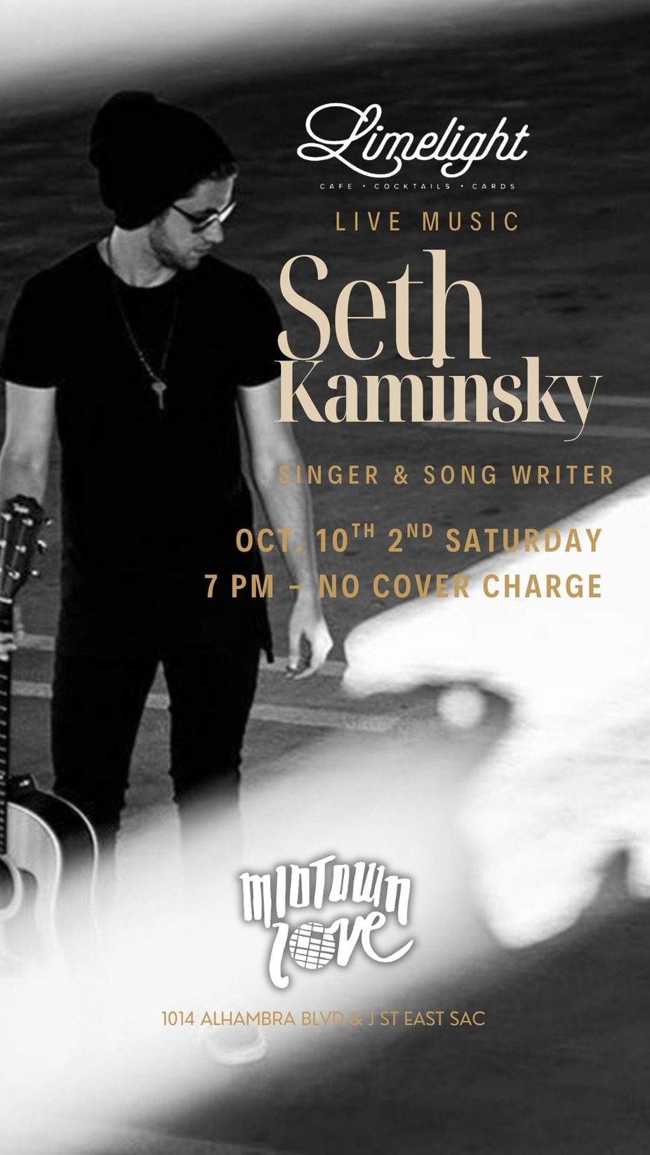 SETH KAMINSKY — LIVE @ The Limelight event photo