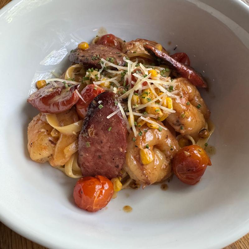 Lowcountry Shrimp & Sausage Fettuccine photo